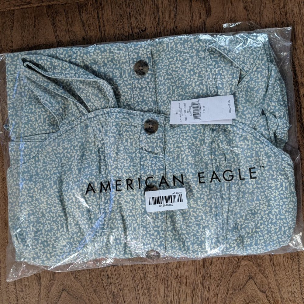 American Eagle Light Jean dress SZ MEDIUM